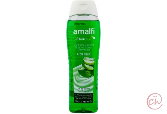 Хидратиращ душ-гел за тяло Алое 750ml - Amalfi