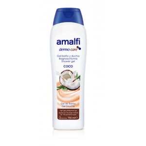 Хидратиращ душ-гел за тяло Кокос 750ml - Amalfi