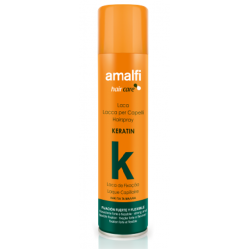 Лак за коса със силна фиксация Кератин - Amalfi