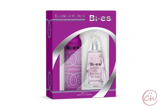 Дамски подаръчен комплект Experience the Magic - парфюмна вода 100ml и дезодорант 150ml - BI-ES