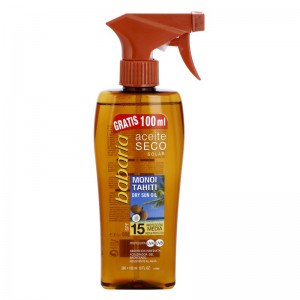 Слънцезащитно олио за загар с екстракт от кокос SPF15 +100ml – Babaria