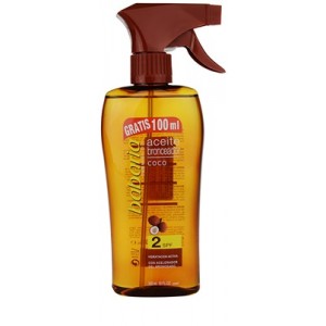 Слънцезащитно олио за тен с екстракт от кокос SPF2 - Babaria
