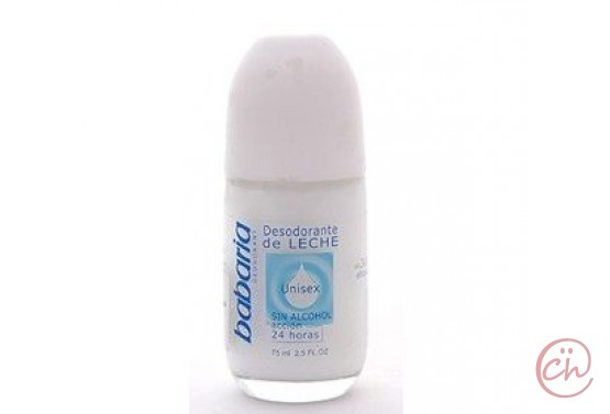 Рол-он дезодорант Milk унисекс- Babaria