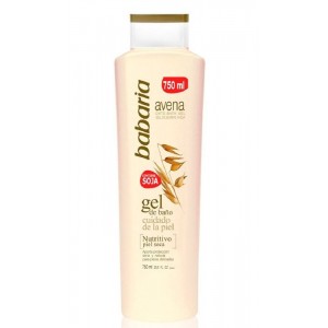 Душ-гел и пяна за вана с овес и глицерин 750 ml- Babaria