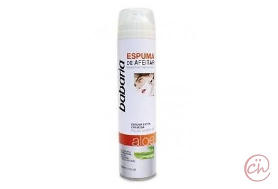 Пяна за бръснене за чувствителна кожа с алое вера 300ml- Babaria