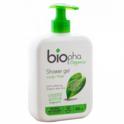 Душ-гел за тяло Зелена ябълка 400ml- BioPha