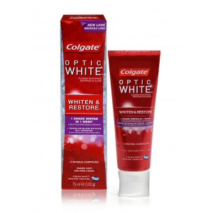 Избелваща паста за зъби Optic White & Restore 75 ml – Colgate