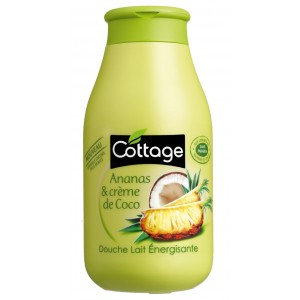 Крем душ-гел за тяло Ананас и кокос - Cottage
