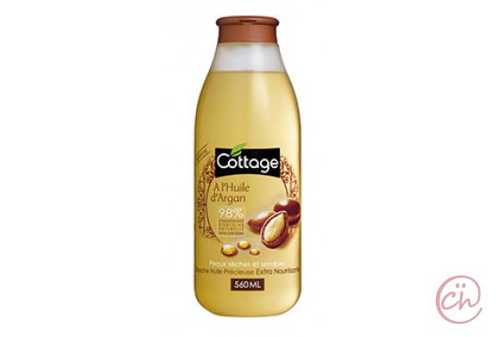 Душ-гел с масло от Арган 560ml- Cottage