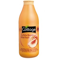 Душ гел и пяна за вана 2 в 1 с хидратиращ ефект Праскова 750ml- Cottage