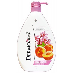 Течен сапун за ръце Праскова 1000 ml – Dermomed
