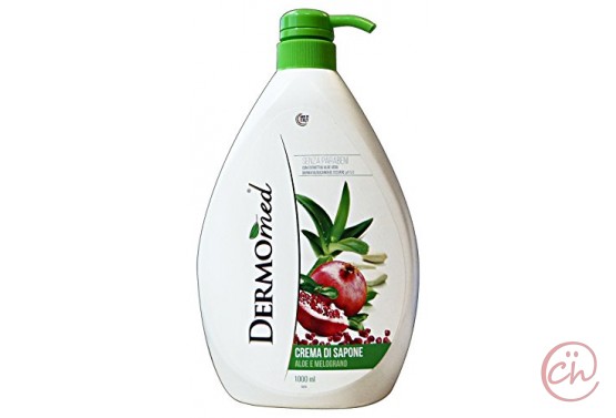 Течен сапун за ръце Алое и Нар 1000 ml – Dermomed