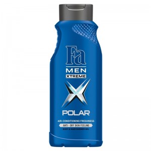 Мъжки душ-гел за коса и тяло Fa Men Extreme Polar 400 ml – Fa