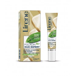 Околоочен дневен/нощен крем за лице Folacin Duo Expert- Lirene