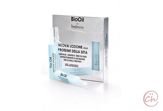 Ампули за третирана коса с течни кристали и коприна Bio Oil – BioPharma