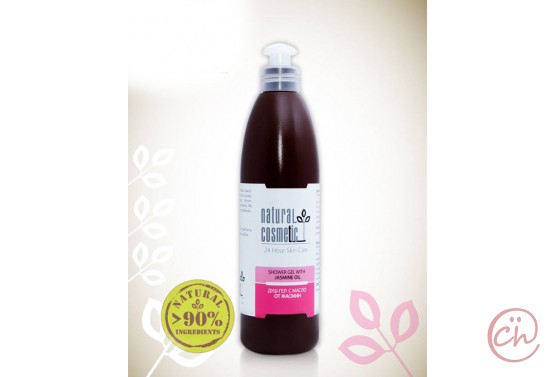 Био душ-гел за тяло за чувствителна кожа с масло от жасмин Relax 24 – Natural Cosmetic