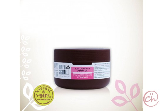 Био крем за тяло за чувствителна кожа с масло от жасмин Relax 24 – Natural Cosmetic