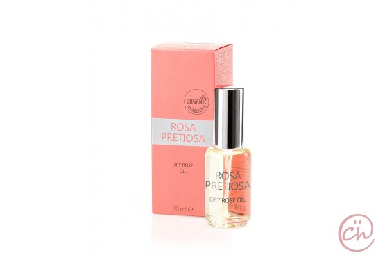 Натурално сухо розово масло за лице, коса и тяло Rosa Pretiosa – Natural Cosmetic