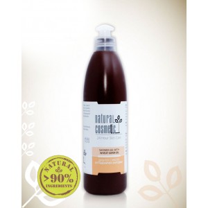 Био душ-гел за тяло за суха кожа с масло от пшеничен зародиш Relax 24 – Natural Cosmetic