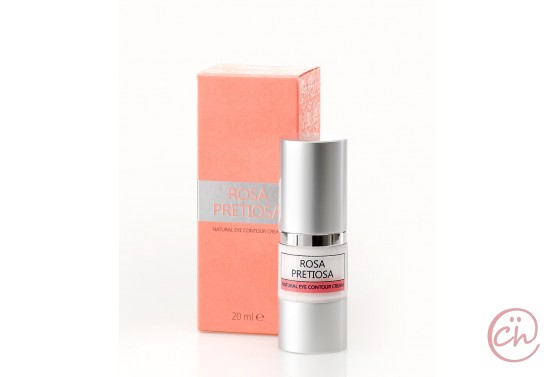 Натурален околоочен крем с българско розово масло Rosa Pretiosa – Natural Cosmetic