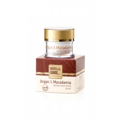 Натурален регенериращ нощен крем за лице с Арган и Макадамия –  Natural Cosmetic