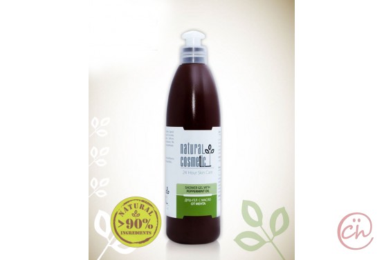 Освежаващ био душ-гел за тяло с масло от мента Relax 24 – Natural Cosmetic