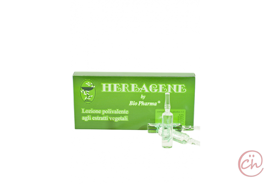 Ампули за коса против косопад, пърхот и мазни корени Herbagene – BioPharma