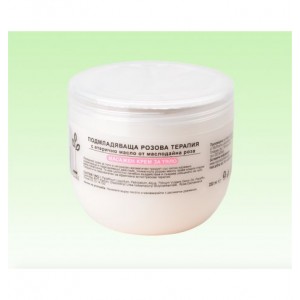 Масажен крем за тяло с розово масло- Natural Cosmetic
