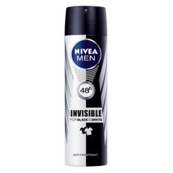 Део спрей Invisible for Black & White- Nivea MEN