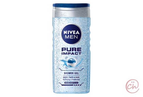 Душ-гел за мъже за дълбоко почистване Pure Impact- Nivea MEN
