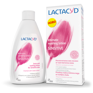 Интимен гел за чувствителна кожа без аромат- Lactacyd Sensitive