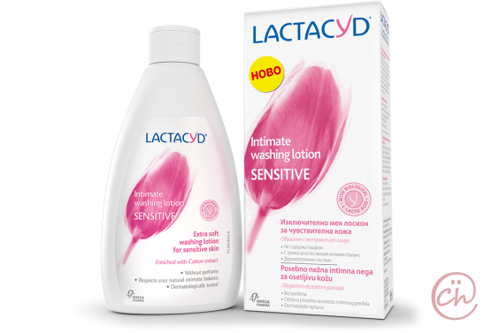 Интимен гел за чувствителна кожа без аромат- Lactacyd Sensitive