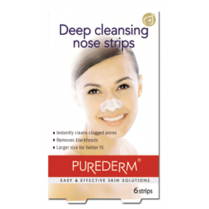Почистващи лепенки за нос 6 бр. - Purederm