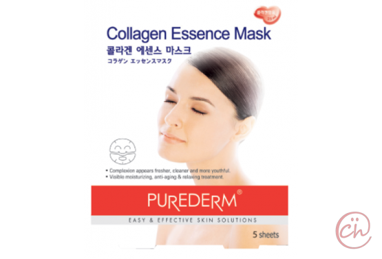 Повдигаща маска за лице с Колагенова есенция - Purederm