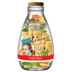 Възстановяваща маска за лице с Витамин Е и Жен шен - Purederm