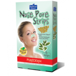 Почистващи лепенки за нос "Зелен чай" - Purederm