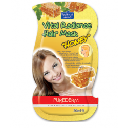 Маска за боядисана коса с мед - Purederm 