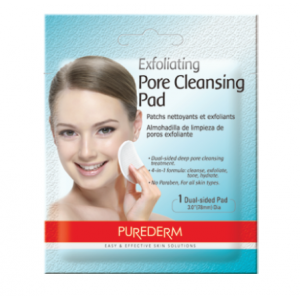 Ексфолиращи тампони за почистване на порите - Purederm
