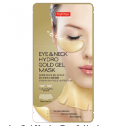 Хидратираща златна гел маска за очи и шия - Purederm