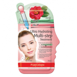Двуфазна 3D маска за лице ултра хидратираща - Purederm