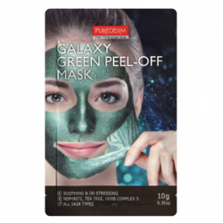 Зелена peel-off маска за лице със зелен чай - Purederm Зелена peel-off маска за лице със зелен чай - Purederm