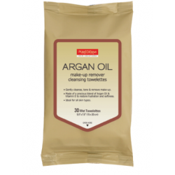 Кърпички за почистване на грим с Арганово масло - Purederm