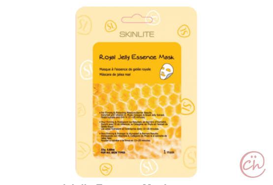 Подхранваща и освежаваща маска за лице с пчелно млечице - SKINLITE 