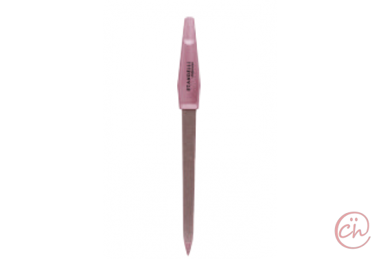 Пила за нокти Метална Розова 17,8 cm - Standelli