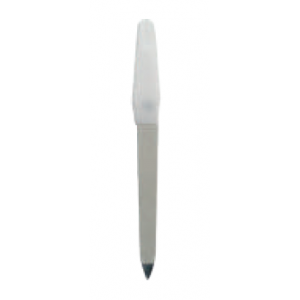 Пила за нокти Метална Бяла 12,5 cm - Standelli