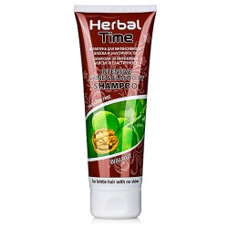 Шампоан за коса за интензивен блясък и еластичност с Орех Herbal Time – Rosa Impex Шампоан за коса за интензивен блясък и еластичност с Орех Herbal Time – Rosa Impex
