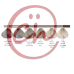 Професионална боя за коса CromakeyIn - 92 цвята - Emsibeth