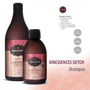 Защитен шампоан за за боядисана коса Kinessences Detox 1000 ml – KIN
